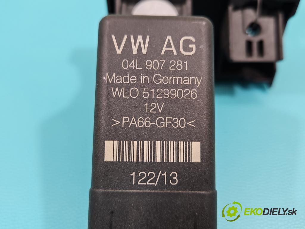 Audi Q3 2011-2018 2.0 tdi 177 HP automatic 130 kW 1968 cm3 5- Relé: svíčky: zařicích: 04L907281 (Relé)