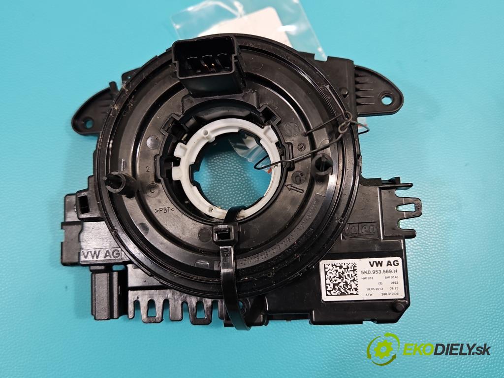 Audi Q3 2011-2018 2.0 tdi 177 HP automatic 130 kW 1968 cm3 5- Páska: airbag 5K0953569H (Airbag)