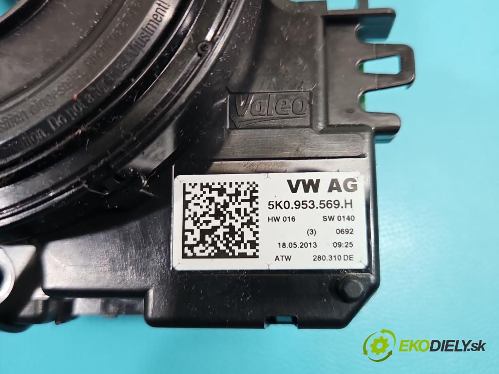 Audi Q3 2011-2018 2.0 tdi 177 HP automatic 130 kW 1968 cm3 5- Páska: airbag 5K0953569H (Airbag)