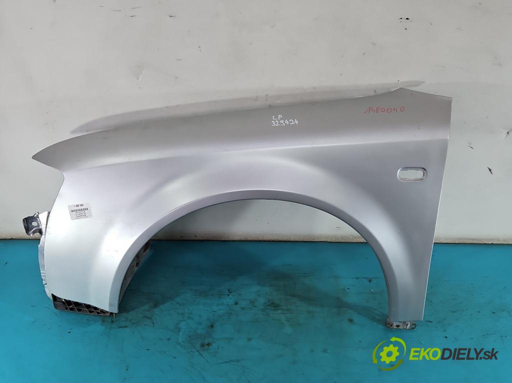 Audi A4 B6 2000-2004 1.9 tdi 131 hp manual 96 kW 1896 cm3 4- blatnik přední levý  (Levý přední blatník)