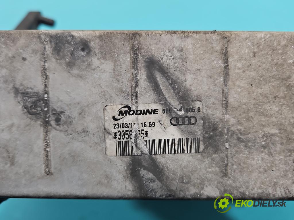 Audi A4 B6 2000-2004 1.9 tdi 131 hp manual 96 kW 1896 cm3 4- Intercooler 8E0145805S (Intercooler (chladič stlačeného vzduchu))