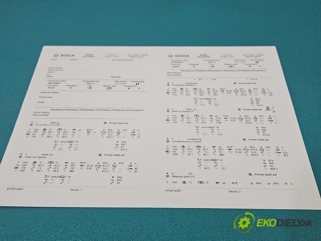Audi A4 B6 2000-2004 1.9 tdi 131 HP manual 96 kW 1896 cm3 4- vstrekovacie čerpadlo 0414720214 (Vstrekovač paliva)