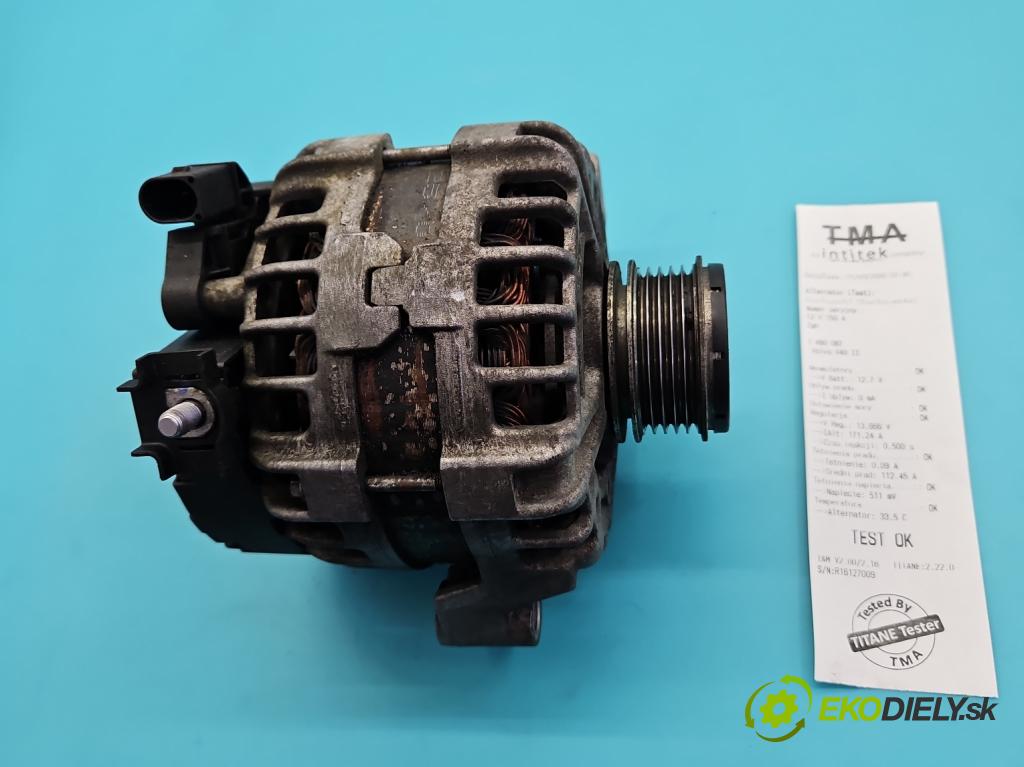 Volvo V40 II 2012-2019 2.0 D3 150 HP automatic 110 kW 1984 cm3 5- Alternator  (Alternátor)