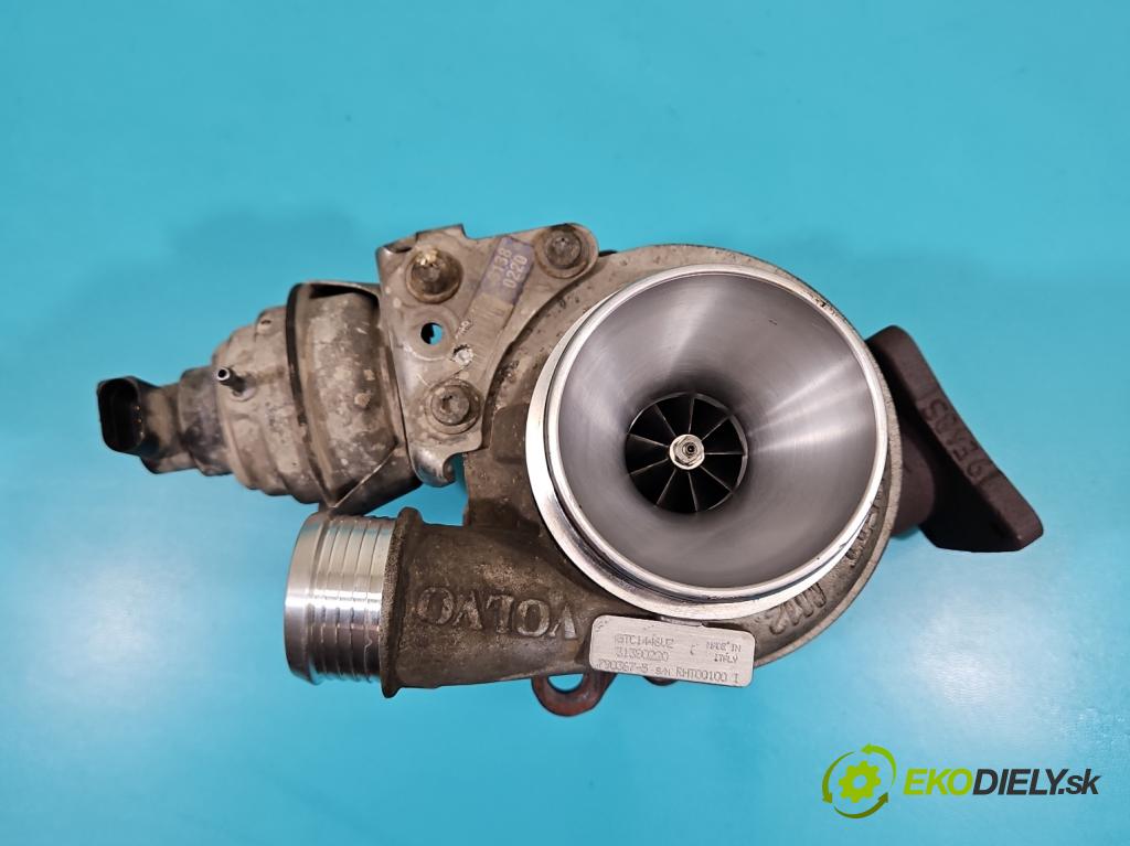 Volvo V40 II 2012-2019 2.0 D3 150 hp automatic 110 kW 1984 cm3 5- Turbodmychadlo 790367-5 (Kompletní turbodmychadlo)