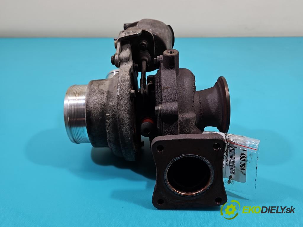 Volvo V40 II 2012-2019 2.0 D3 150 hp automatic 110 kW 1984 cm3 5- Turbodmychadlo 790367-5 (Kompletní turbodmychadlo)