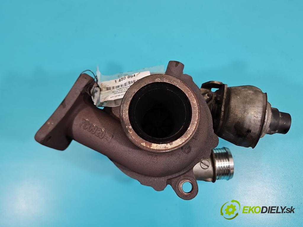 Volvo V40 II 2012-2019 2.0 D3 150 hp automatic 110 kW 1984 cm3 5- Turbodmychadlo 790367-5 (Kompletní turbodmychadlo)