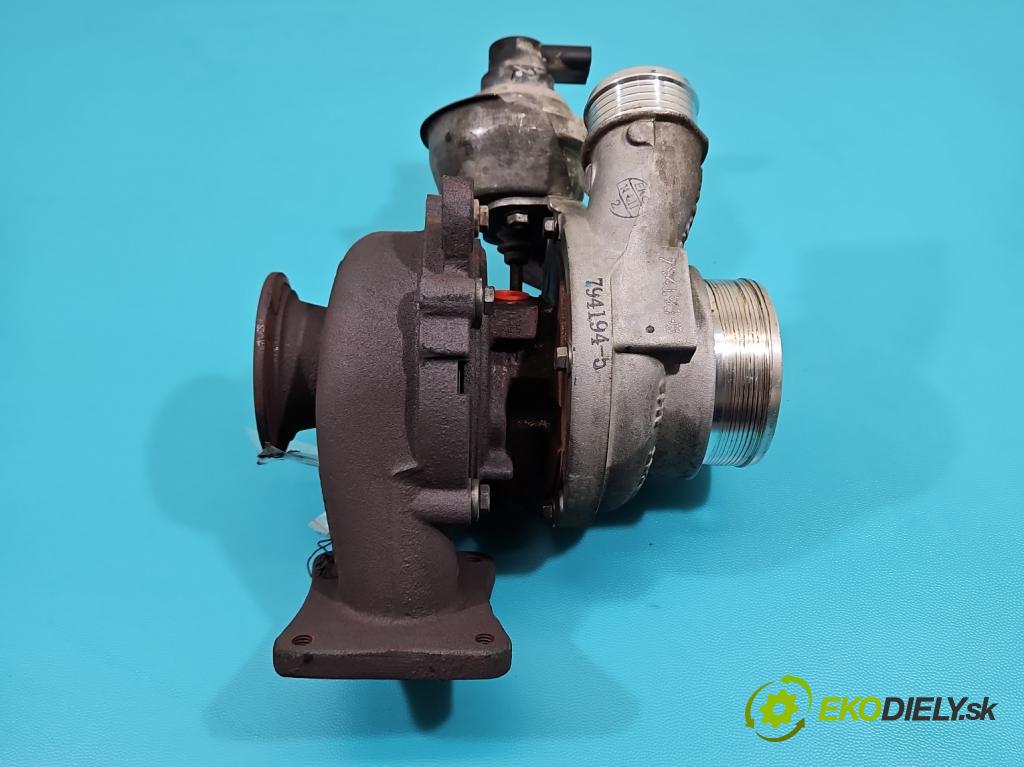 Volvo V40 II 2012-2019 2.0 D3 150 hp automatic 110 kW 1984 cm3 5- Turbodmychadlo 790367-5 (Kompletní turbodmychadlo)