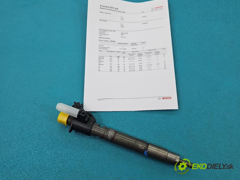 Volvo V40 II 2012-2019 2.0 D3 150 HP automatic 110 kW 1984 cm3 5- vstrek 0445116046 (Vstrekovač paliva)