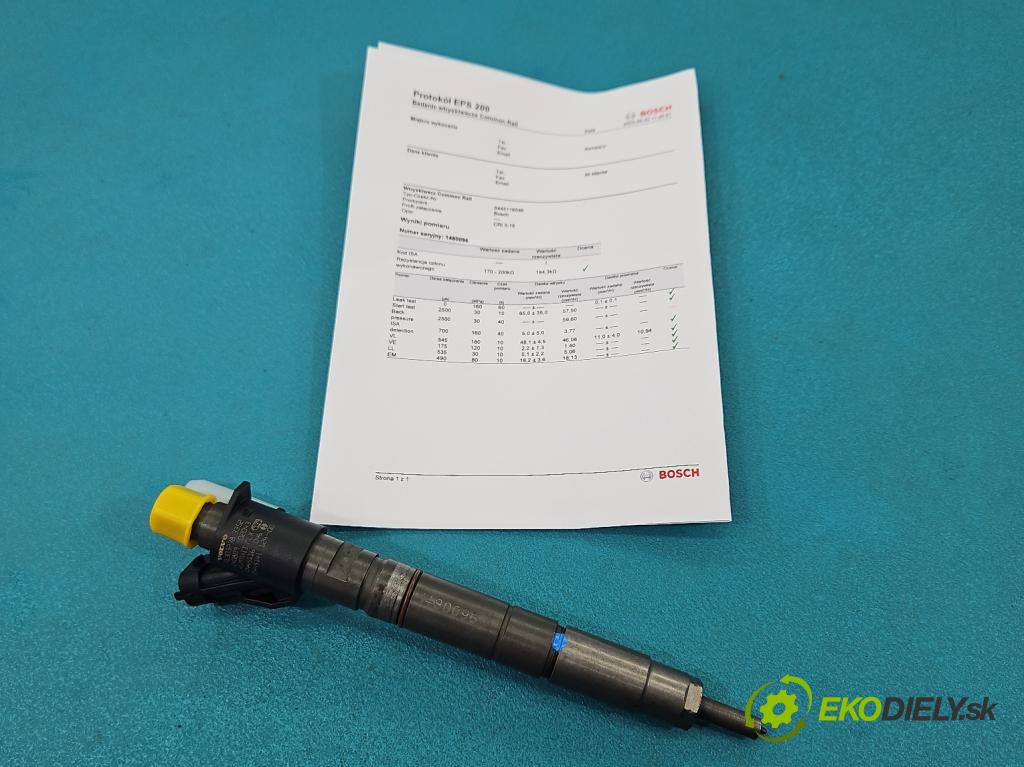 Volvo V40 II 2012-2019 2.0 D3 150 HP automatic 110 kW 1984 cm3 5- vstrek 0445116046 (Vstrekovač paliva)