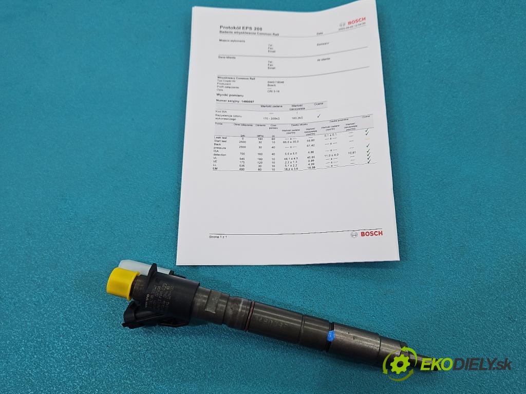 Volvo V40 II 2012-2019 2.0 D3 150 HP automatic 110 kW 1984 cm3 5- vstrek 0445116046 (Vstrekovač paliva)