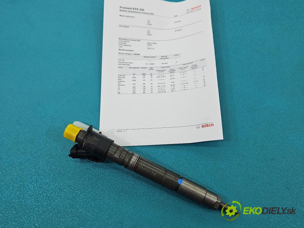 Volvo V40 II 2012-2019 2.0 D3 150 HP automatic 110 kW 1984 cm3 5- vstrek 0445116046 (Vstrekovač paliva)