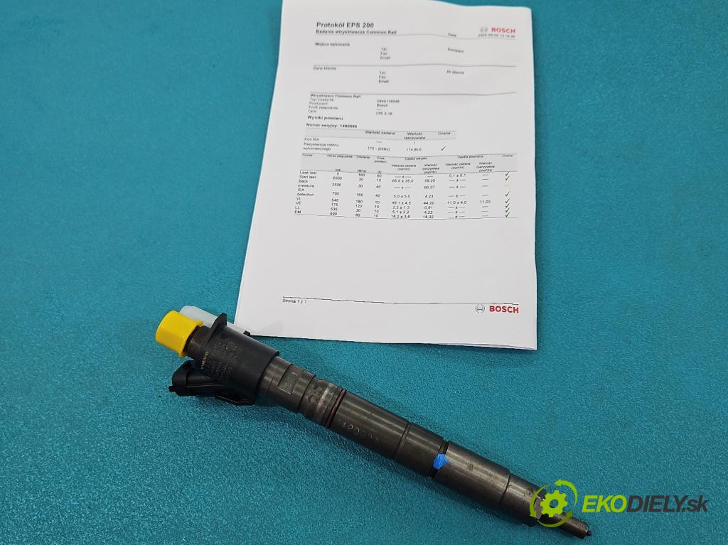 Volvo V40 II 2012-2019 2.0 D3 150 HP automatic 110 kW 1984 cm3 5- vstrek 0445116046 (Vstrekovač paliva)