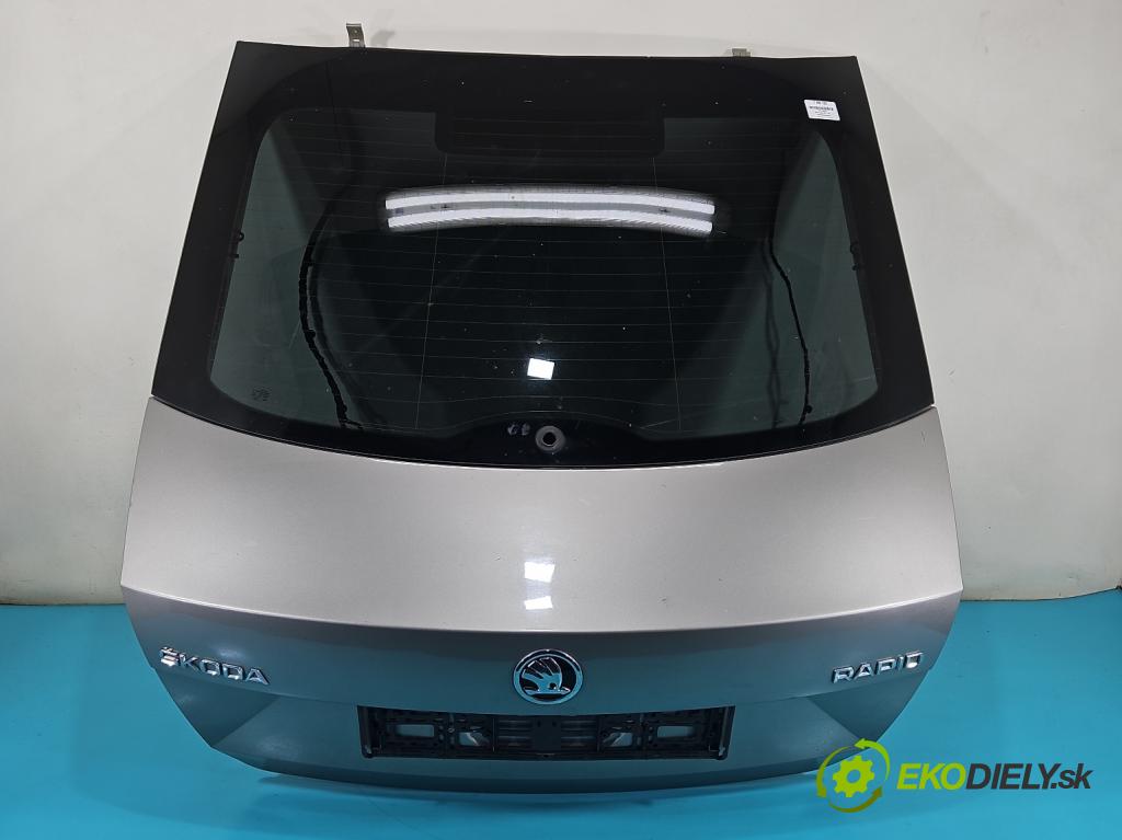 Skoda Rapid 2012-2019 1.0 TSI 95 hp manual 70 kW 999 cm3 5- zadní kufrové dveře  (Zadní kapota (kufr))