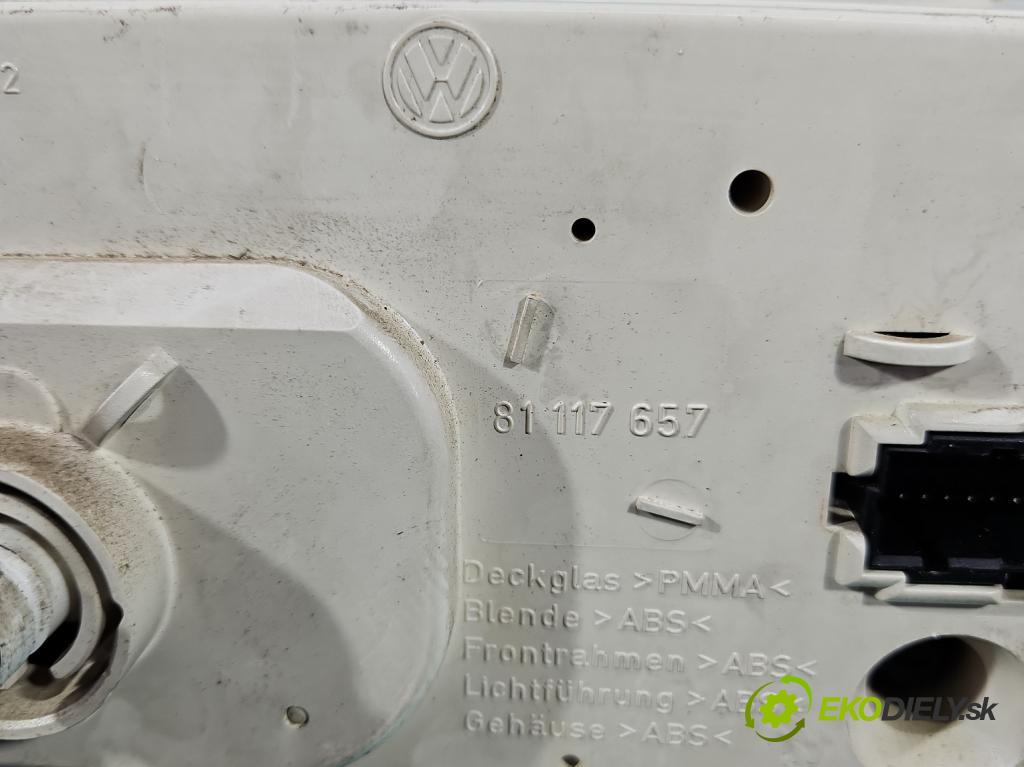 Vw Transporter T4 1990-2003 2.4d 77 HP manual 57 kW 2370 cm3 5- prístrojovka/ budíky 701919033BC (Prístrojová doska)
