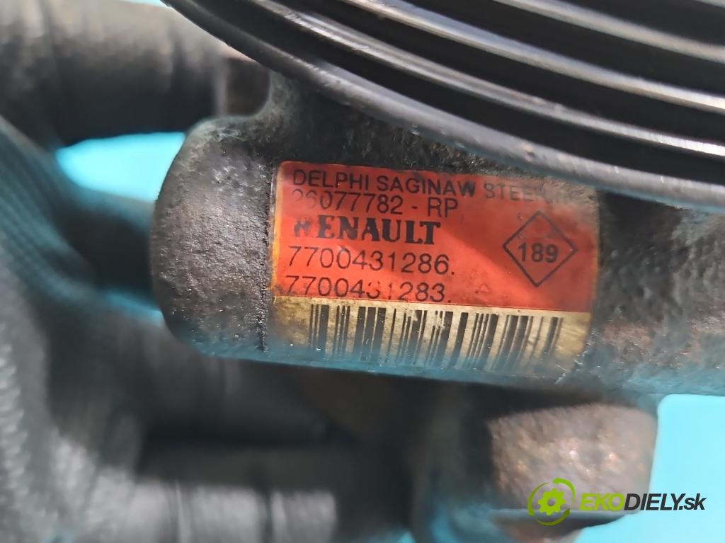 Dacia Logan I 2005-2014 1.6 8V 87 hp manual 64 kW 1598 cm3 4- čerpadlo posilovač 7700431286 (Servočerpadlo)