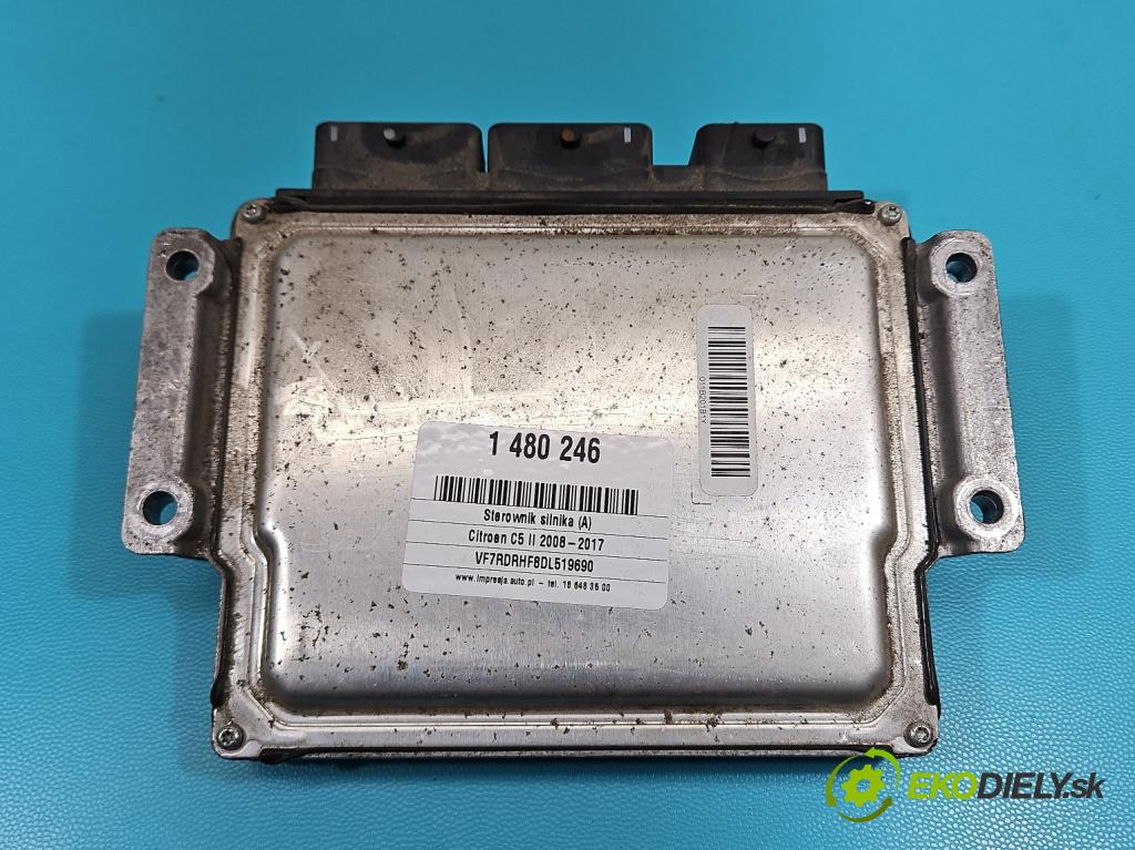 Citroen C5 II 2008-2017 2.0 hdi 140 HP manual 103 kW 1997 cm3 4- riadiaca jednotka motora 9666375980