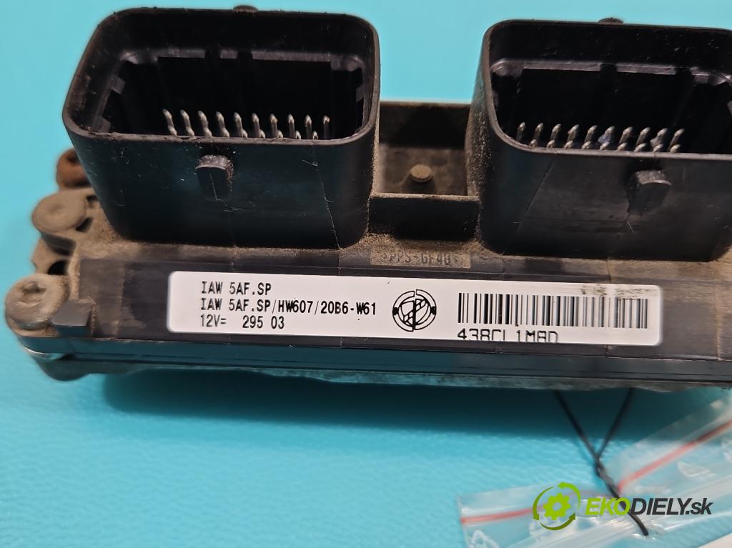 Fiat Panda II 2003-2012 1.2 60 HP manual 44 kW 1242 cm3 5- riadiaca jednotka motora 55192636