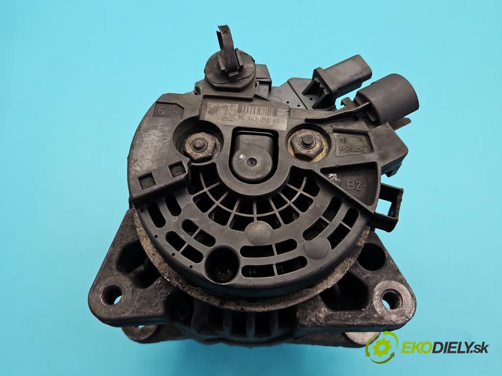 Peugeot 307 1.6 hdi 109 HP manual 80 kW 1560 cm3 5- Alternator 9646321880 (Alternátor)
