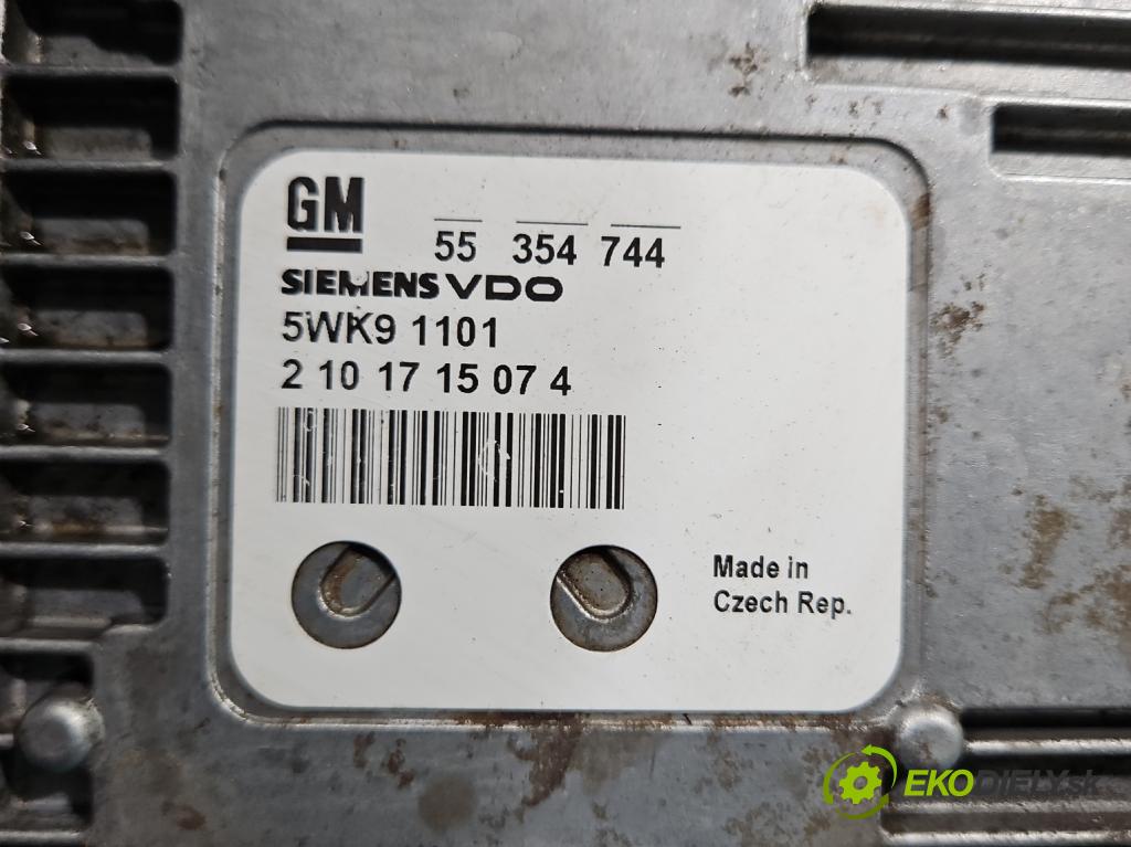 Opel Vectra C 2002-2008 2.2 16V 155 HP manual 114 kW 2198 cm3 5- riadiaca jednotka motora 55354744