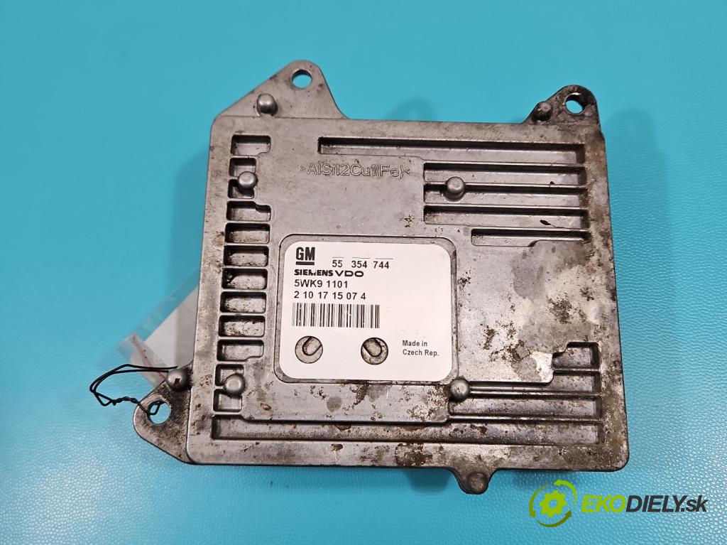 Opel Vectra C 2002-2008 2.2 16V 155 HP manual 114 kW 2198 cm3 5- riadiaca jednotka motora 55354744