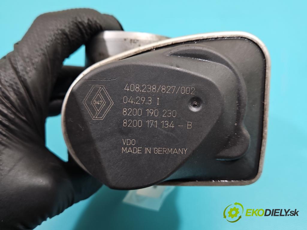 Renault Scenic II 2003-2009 1.6 16V 113 HP manual 83 kW 1598 cm3 5- klapka 8200190230 (Škrtiaca klapka)