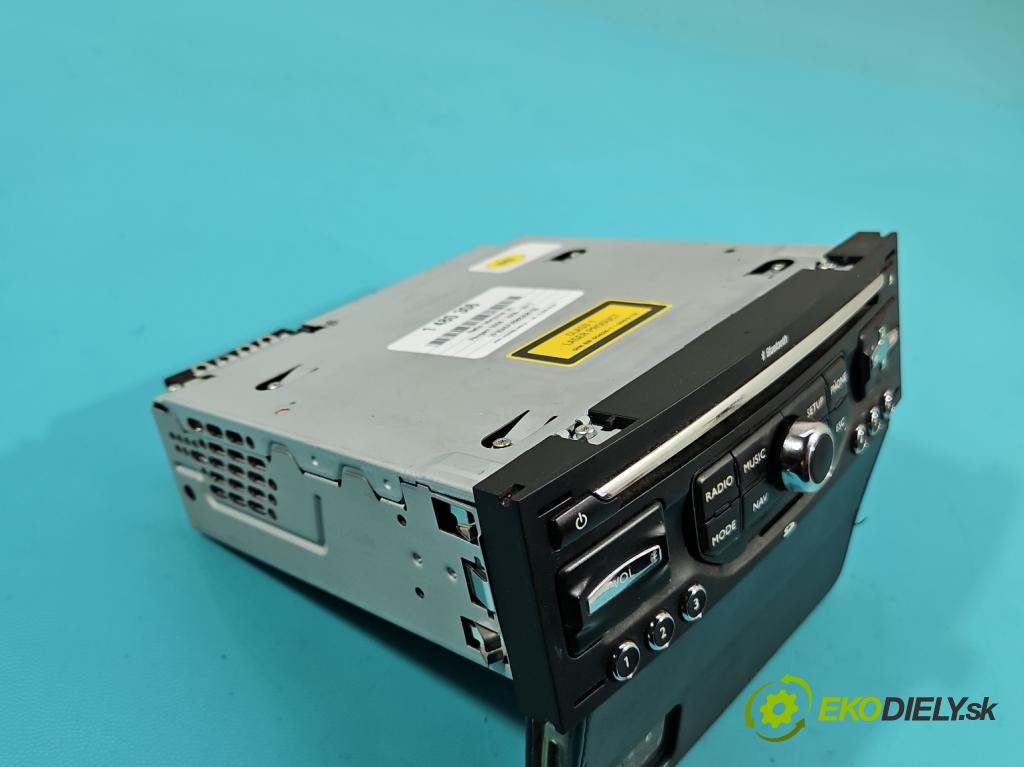 Peugeot 5008 I 2009-2017 1.6 THP 156 HP manual 115 kW 1598 cm3 5- Radio originál 96778659XT