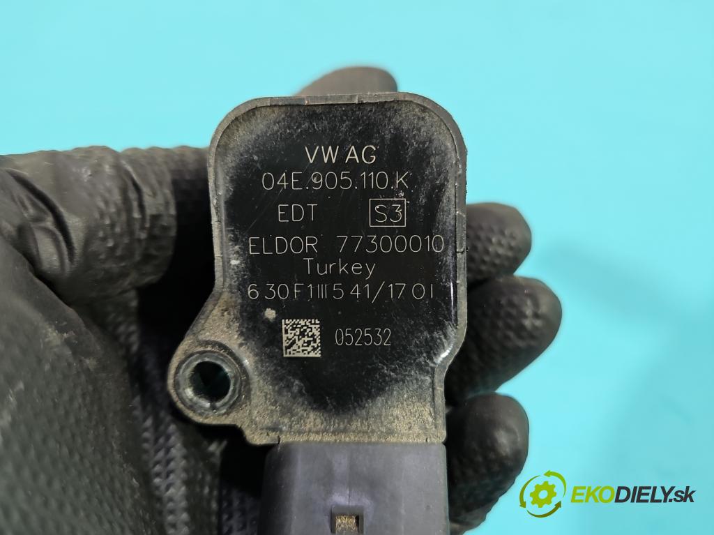 Skoda Rapid 2012-2019 1.0 TSI 95 HP manual 70 kW 999 cm3 5- cievka zapaľovacia 04E905110K (Zapaľovacia cievka)