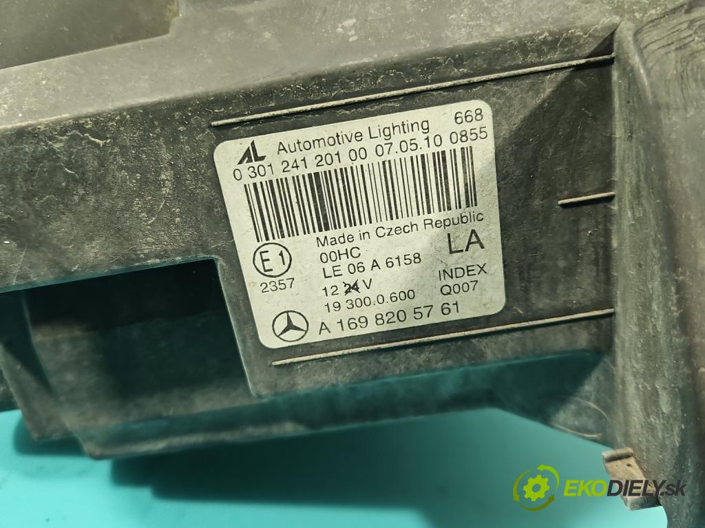 Mercedes A W169 2004-2012 2.0 CDI 82 HP manual 60 kW 1991 cm3 5- Reflektor: ľavý A1698205761 (Kľučka dverí ostatné)