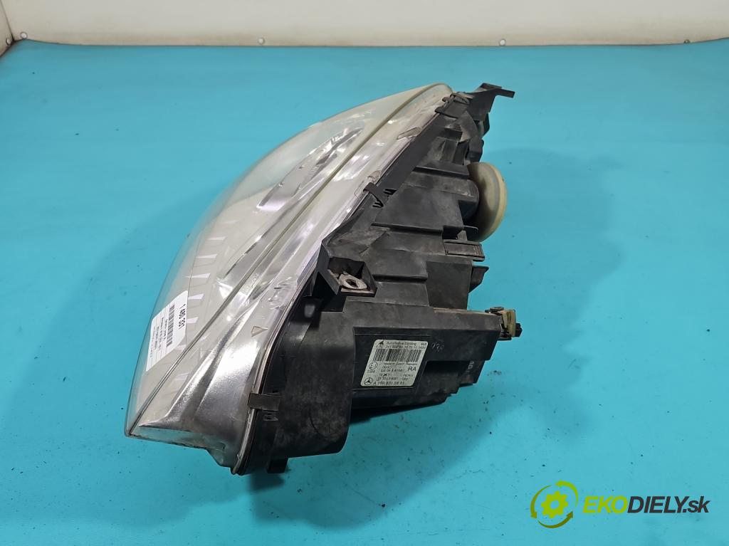 Mercedes A W169 2004-2012 2.0 CDI 82 HP manual 60 kW 1991 cm3 5- Reflektor: pravý A1698205861 (Svetlo predné pravé)