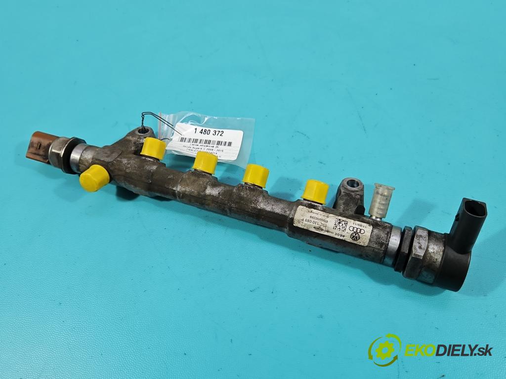 Skoda Superb II 2008-2015 2.0 tdi 140 HP manual 103 kW 1968 cm3 5- lišta vstrekovacia 03L130089P (Vstrekovacia lišta)