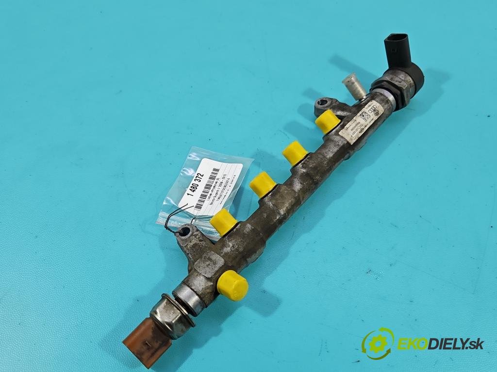 Skoda Superb II 2008-2015 2.0 tdi 140 HP manual 103 kW 1968 cm3 5- lišta vstrekovacia 03L130089P (Vstrekovacia lišta)