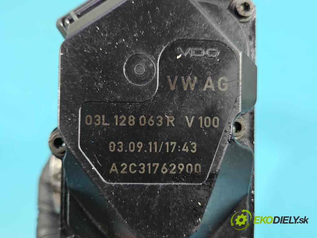 Skoda Superb II 2008-2015 2.0 tdi 140 HP manual 103 kW 1968 cm3 5- klapka 03L128063R (Škrtiaca klapka)