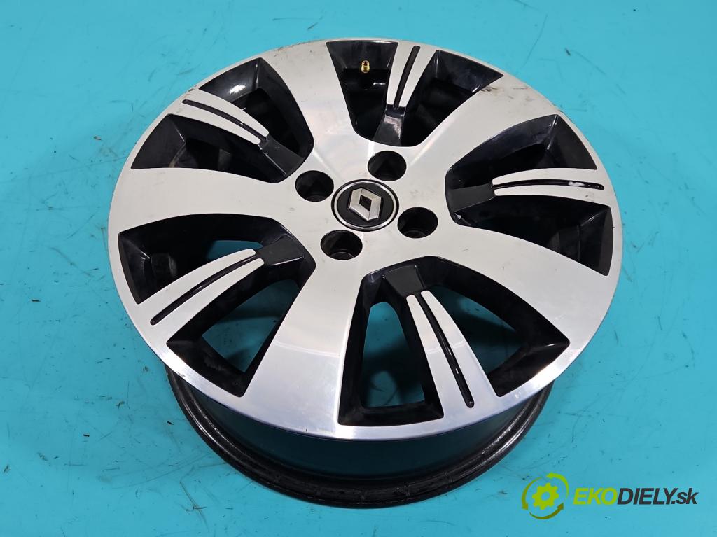 Renault Captur I 2013-2019 0.9 Tce 90 HP manual 66 kW 898 cm3 5- Felga hliník: 16" komplet