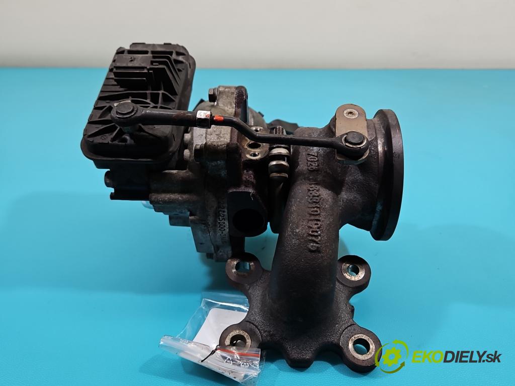 Skoda Rapid 2012-2019 1.0 TSI 95 hp manual 70 kW 999 cm3 5- Turbodmychadlo 04C145702T (Kompletní turbodmychadlo)