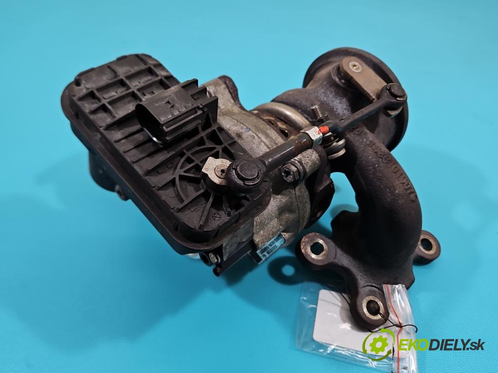 Skoda Rapid 2012-2019 1.0 TSI 95 hp manual 70 kW 999 cm3 5- Turbodmychadlo 04C145702T (Kompletní turbodmychadlo)