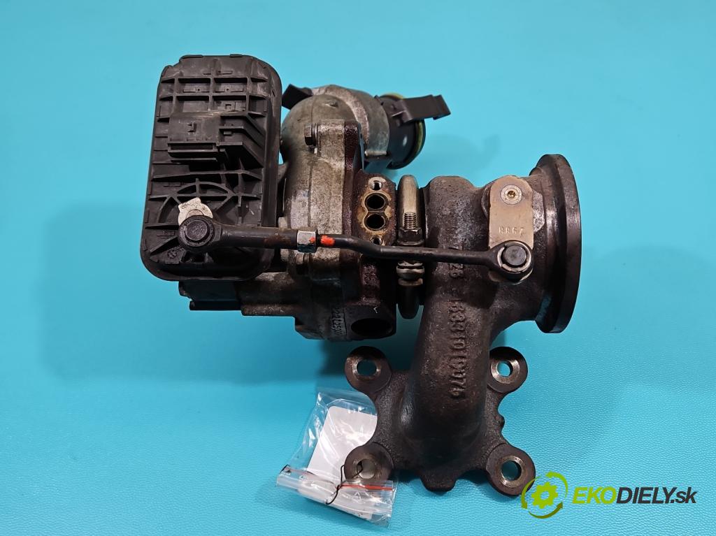 Skoda Rapid 2012-2019 1.0 TSI 95 hp manual 70 kW 999 cm3 5- Turbodmychadlo 04C145702T (Kompletní turbodmychadlo)