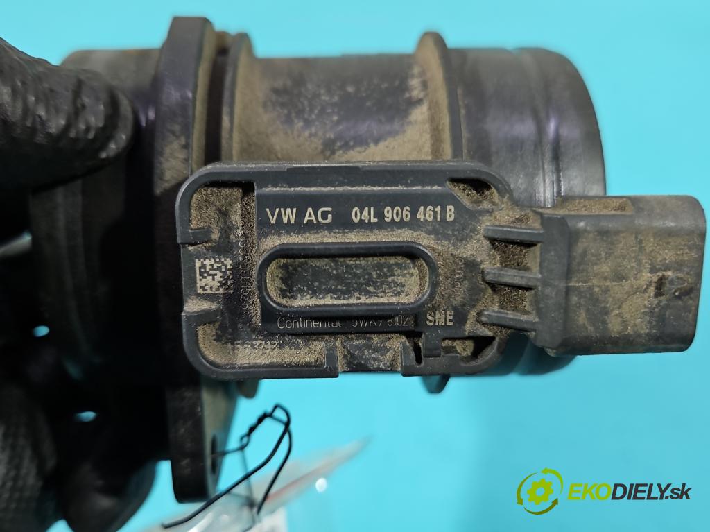 Skoda Octavia III 2013- 1.6 tdi 90 HP manual 66 kW 1598 cm3 5- průtokoměr: 04L906461B (Váha vzduchu)