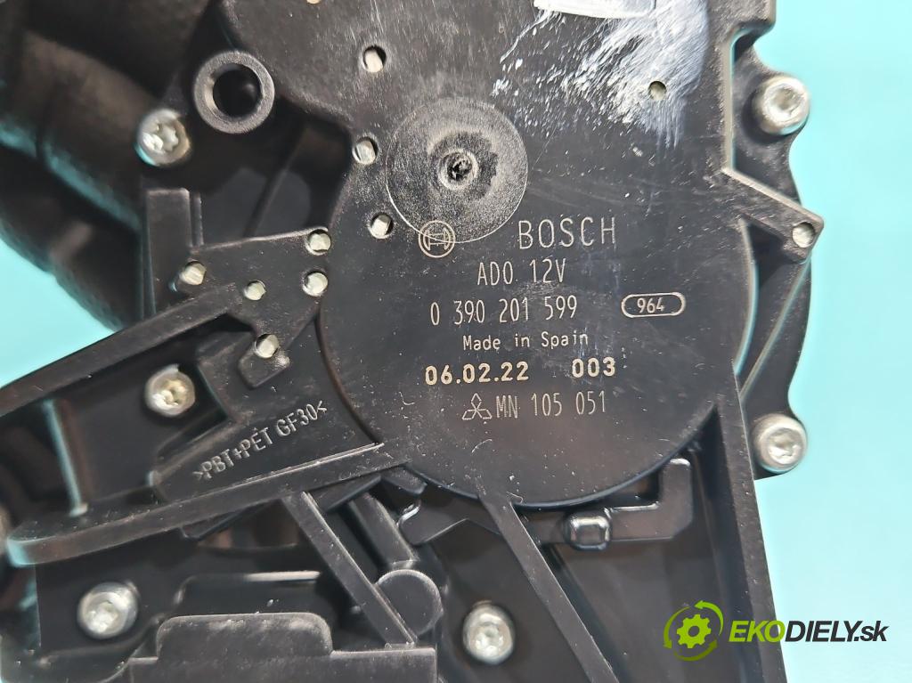 Mitsubishi Colt Z30 VI 2004-2012 1.3 16V 95 hp manual 70 kW 1332 cm3 5- motor stěrače zadní 0390201599