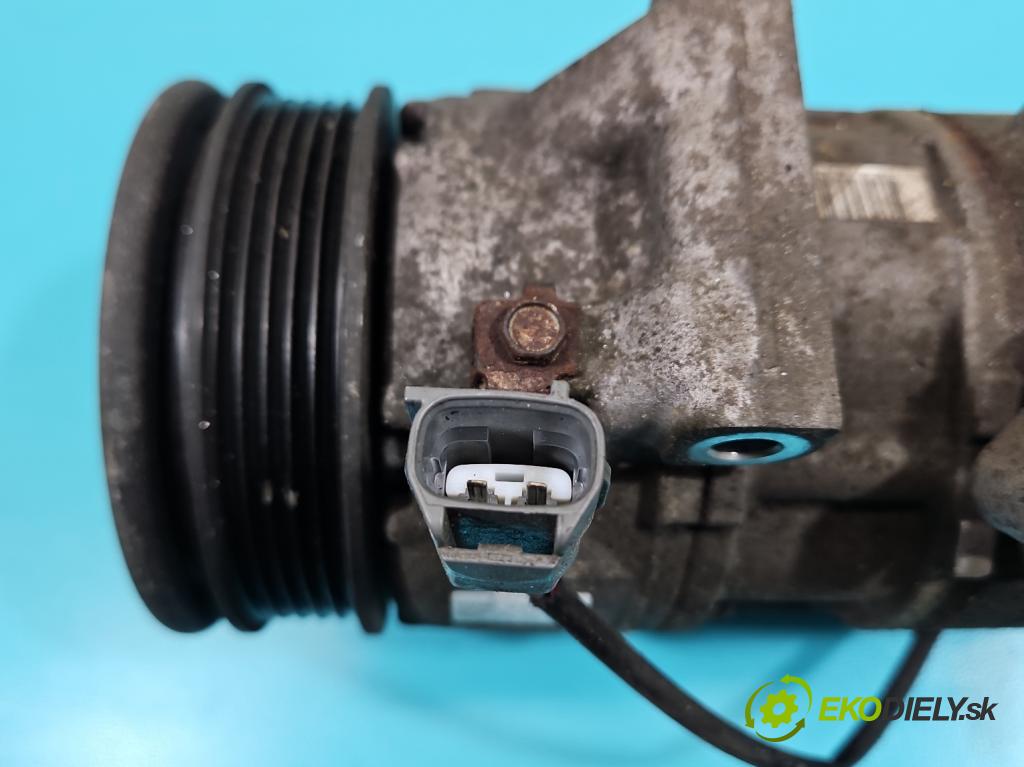 Mitsubishi Colt Z30 VI 2004-2012 1.3 16V 95 HP manual 70 kW 1332 cm3 5- Kompresor: klimatizácie 447220-9687 (Kompresor klimatizácie)