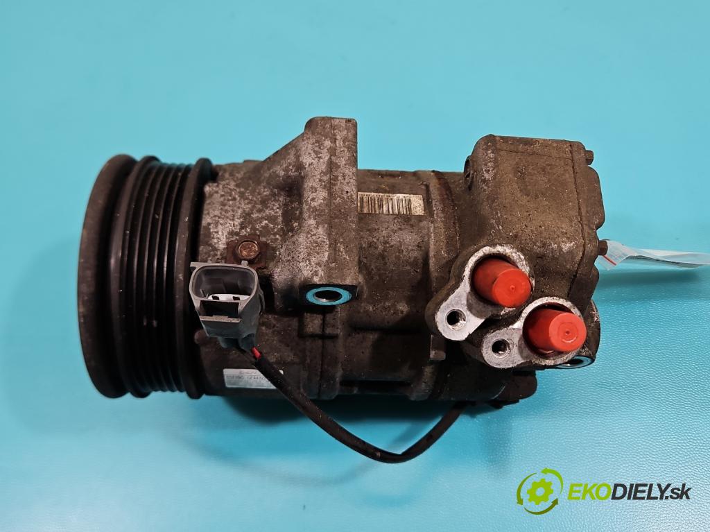 Mitsubishi Colt Z30 VI 2004-2012 1.3 16V 95 HP manual 70 kW 1332 cm3 5- Kompresor: klimatizácie 447220-9687 (Kompresor klimatizácie)