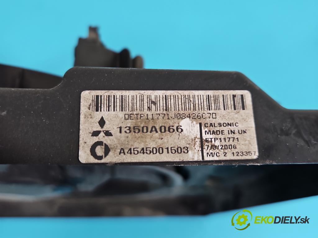Mitsubishi Colt Z30 VI 2004-2012 1.3 16V 95 HP manual 70 kW 1332 cm3 5- Ventilátor chladiča 1350A066
