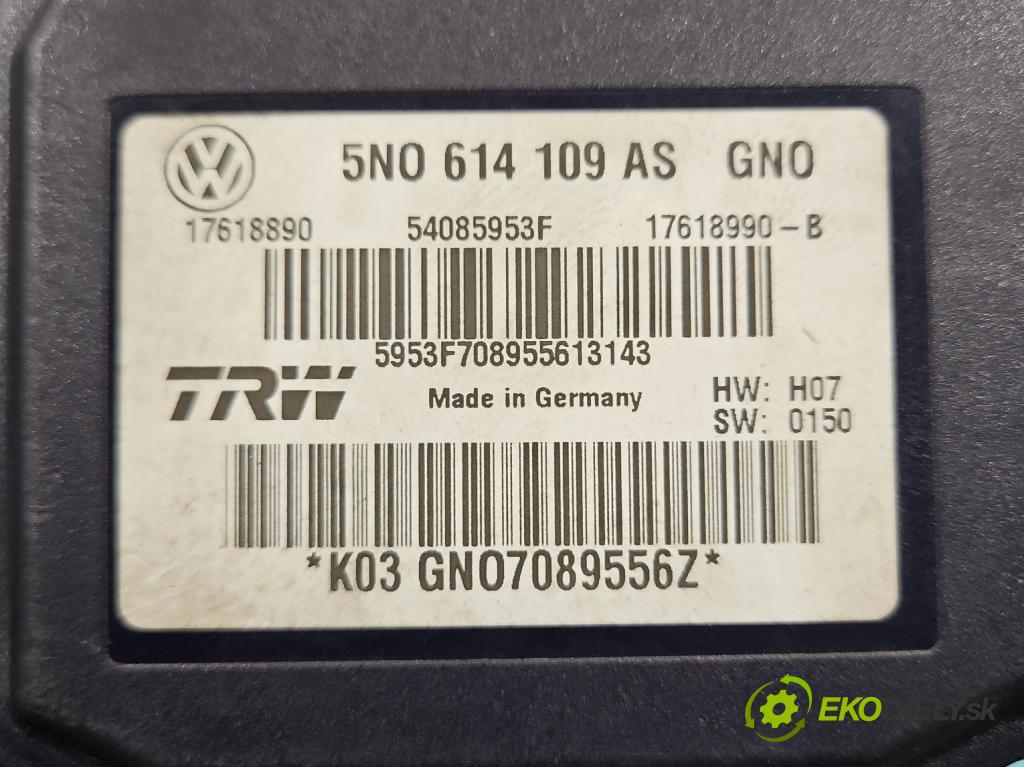 Audi Q3 2011-2018 2.0 tdi 177 HP automatic 130 kW 1968 cm3 5- čerpadlo abs 5N0614109AS (Pumpa ABS)