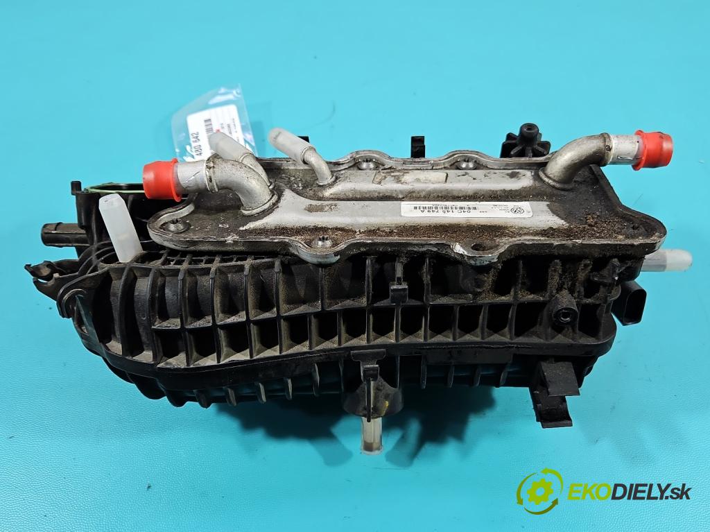 Skoda Rapid 2012-2019 1.0 TSI 95 hp manual 70 kW 999 cm3 5- potrubí sací 04C145749A (Sací potrubí)