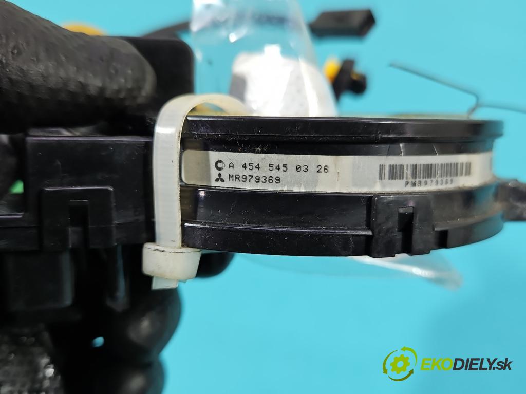 Mitsubishi Colt Z30 VI 2004-2012 1.3 16V 95 HP manual 70 kW 1332 cm3 5- Páska: airbag MR979369 (Airbag)