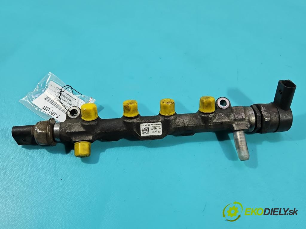 Skoda Octavia III 2013- 1.6 tdi 90 HP manual 66 kW 1598 cm3 5- lišta vstrekovacia 04L089B (Vstrekovacia lišta)