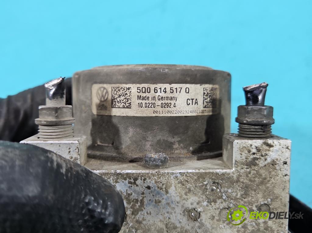 Skoda Octavia III 2013- 1.6 tdi 90 HP manual 66 kW 1598 cm3 5- čerpadlo abs 5Q0907379R (Pumpa ABS)