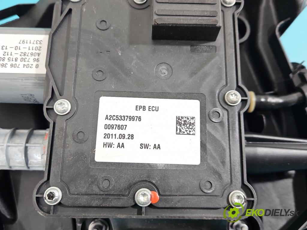 Peugeot 5008 I 2009-2017 1.6 THP 156 HP manual 115 kW 1598 cm3 5- Brzda manuál: elektrický: A2C53379976 (Ručná brzda)