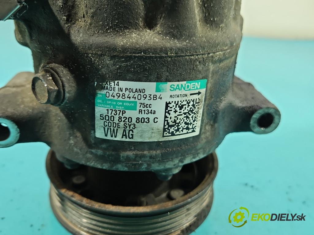 Skoda Octavia III 2013- 1.6 tdi 90 HP manual 66 kW 1598 cm3 5- Kompresor: klimatizácie 5Q0820803C (Kompresor klimatizácie)