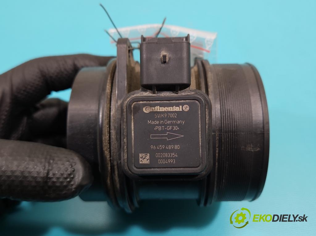 Citroen C5 II 2008-2017 2.0 hdi 140 HP manual 103 kW 1997 cm3 4- průtokoměr: 5WK97002 (Váha vzduchu)