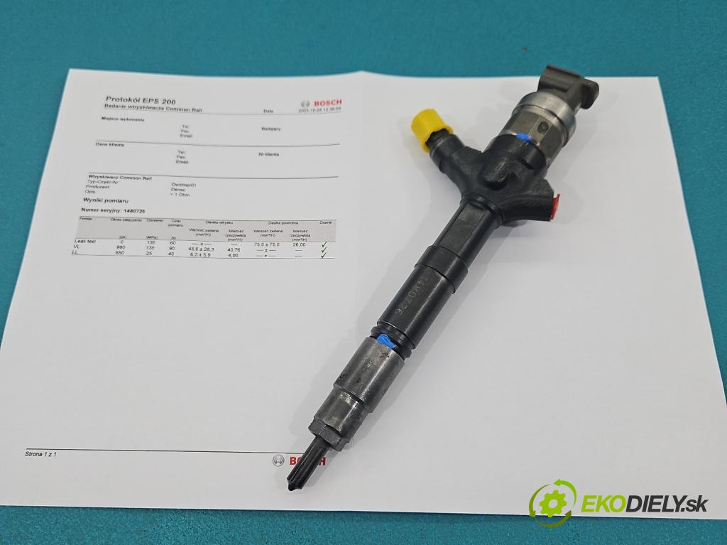 Toyota Corolla E12 2001-2009 2.0 D4D 116 HP manual 85 kW 1995 cm3 5- vstrek 23670-0G010 (Vstrekovač paliva)